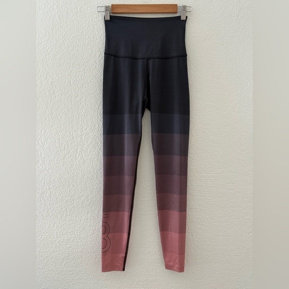 Beyond Yoga Lux High-Rise Ombré Striped Leggings Size XS - Picture 3 of 10